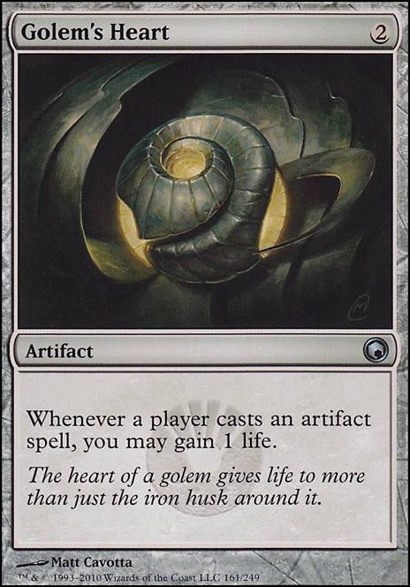 Featured card: Golem's Heart