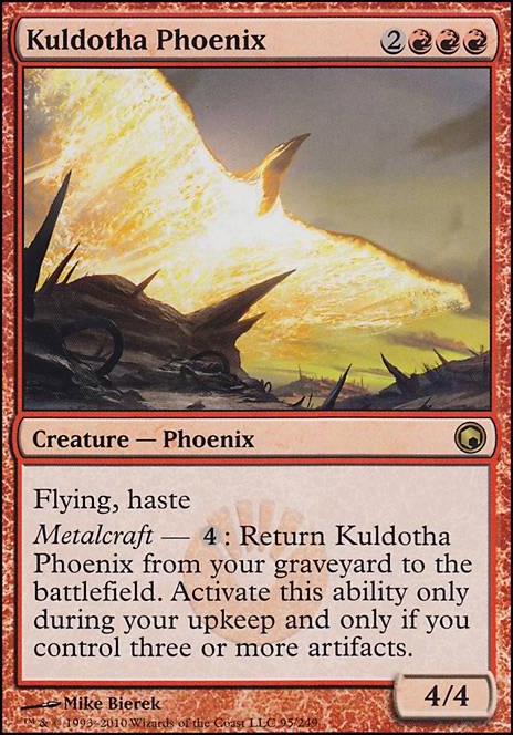 Featured card: Kuldotha Phoenix