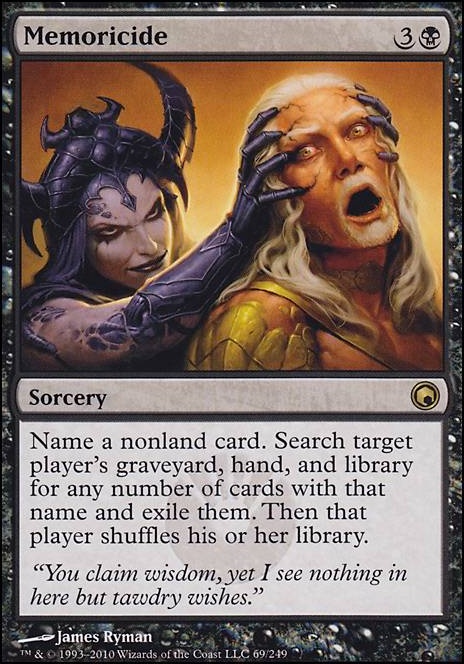 Featured card: Memoricide