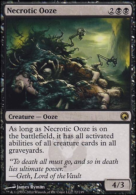 Necrotic Ooze feature for Graveyard Ooze