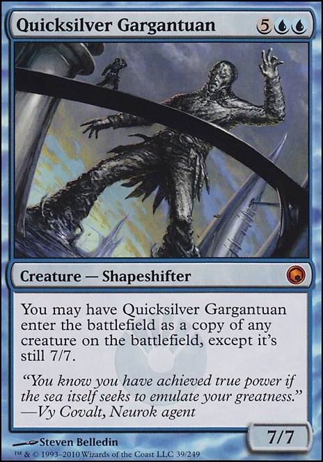Featured card: Quicksilver Gargantuan