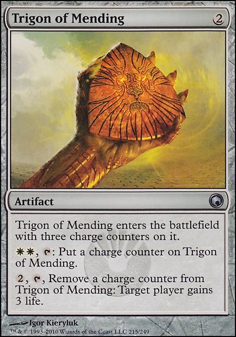 Featured card: Trigon of Mending