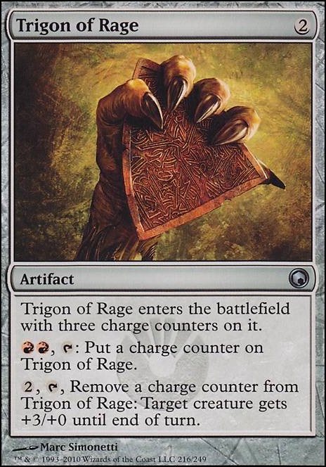 Featured card: Trigon of Rage