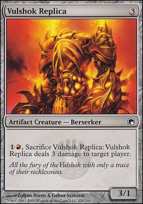 Featured card: Vulshok Replica