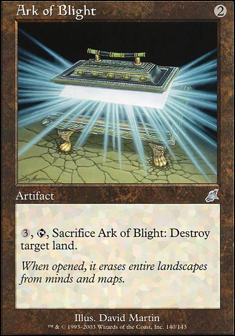 Featured card: Ark of Blight