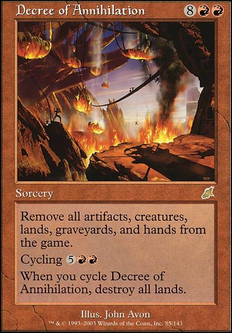 Decree of Annihilation feature for Gavi Cycling & Tokens
