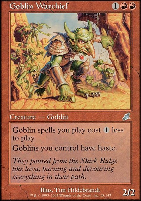 Featured card: Goblin Warchief