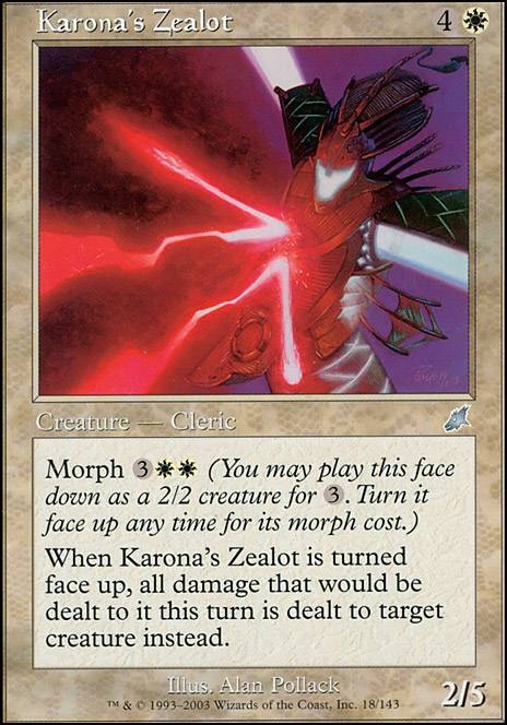 Featured card: Karona's Zealot