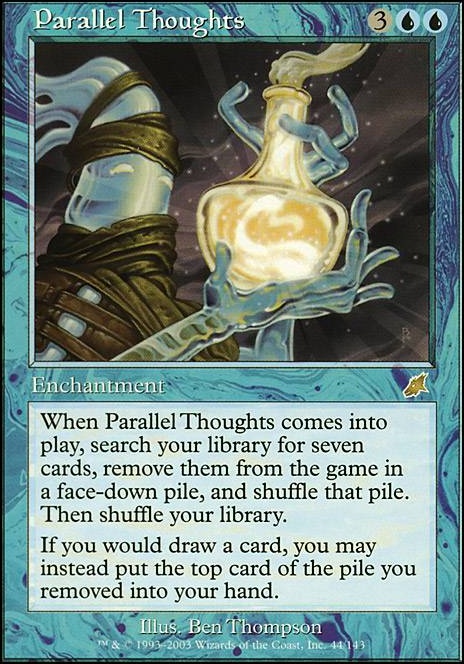 Parallel Thoughts feature for Ertai, mono blue