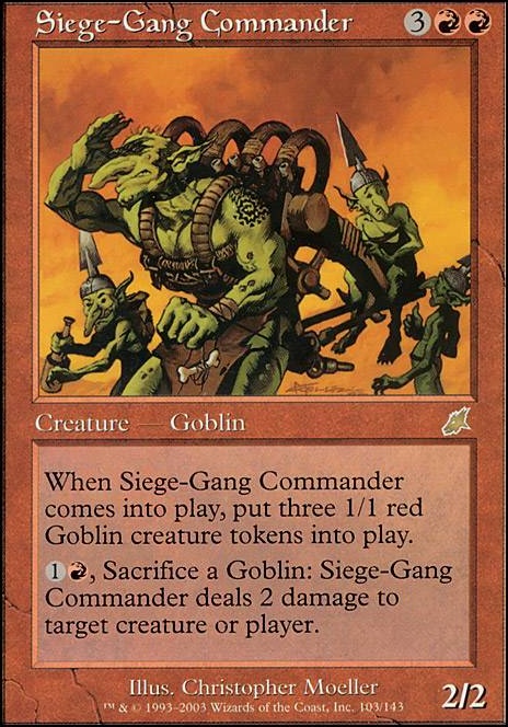 Featured card: Siege-Gang Commander