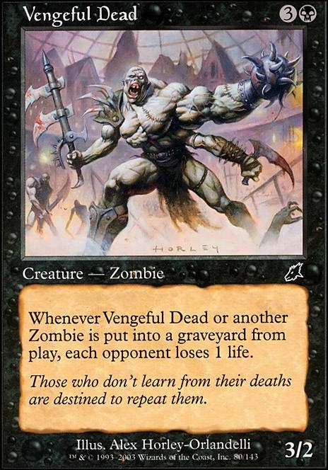 Featured card: Vengeful Dead
