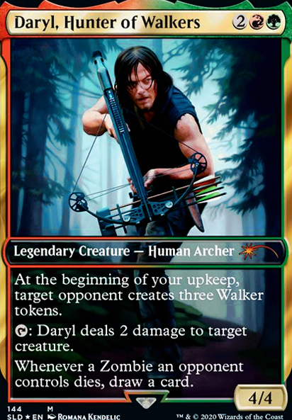 Daryl, Hunter of Walkers feature for Norman Reedus EDH