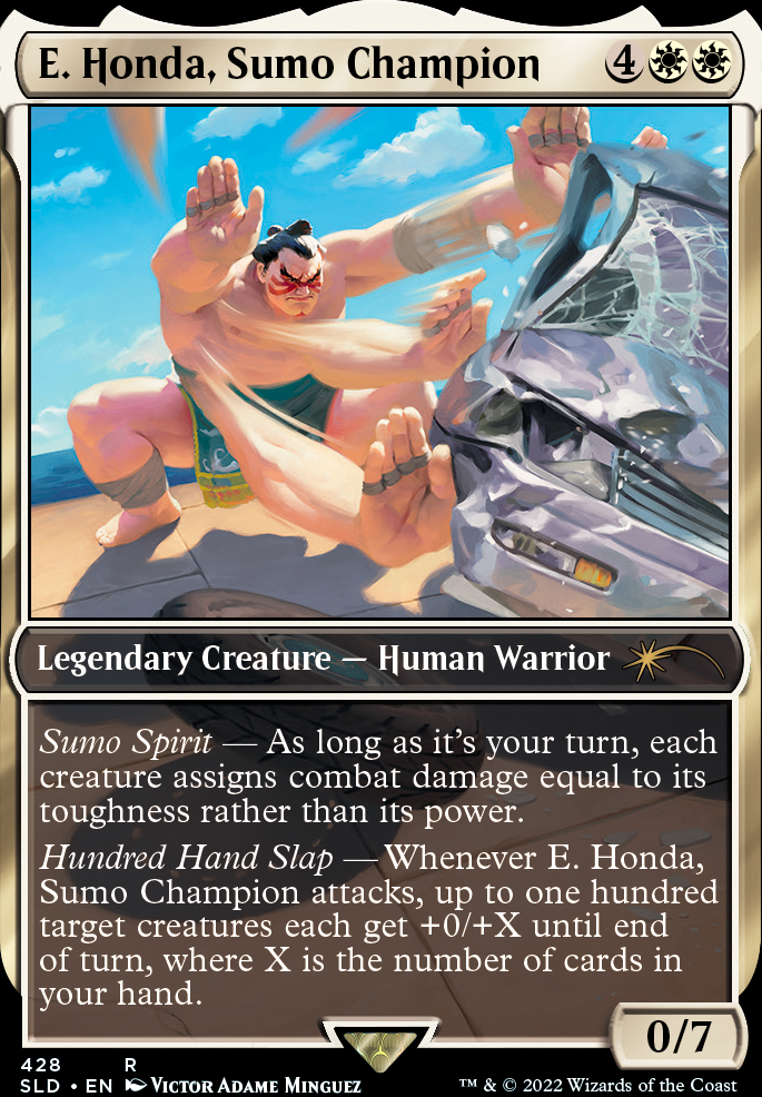 Commander: E. Honda, Sumo Champion