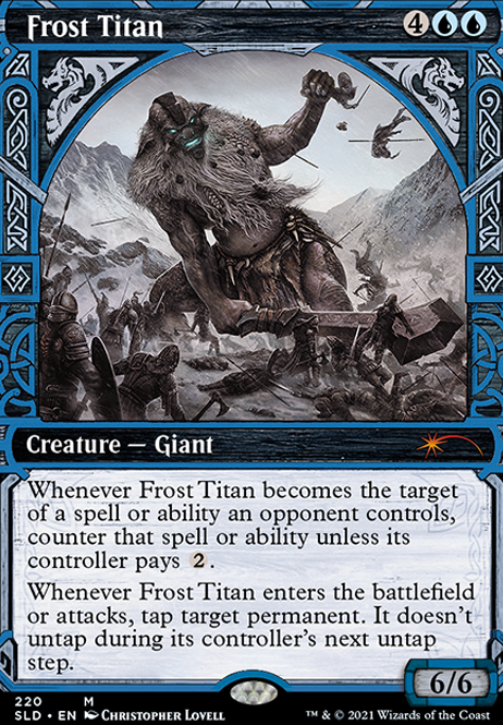 Frost Titan feature for Jhoira of the Izzet Control