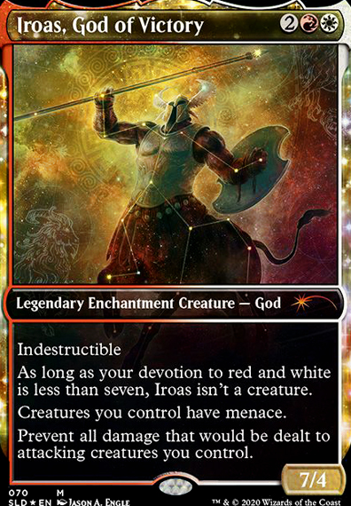 Iroas, God of Victory feature for 31 - WUBRG - The Pantheon of Theros