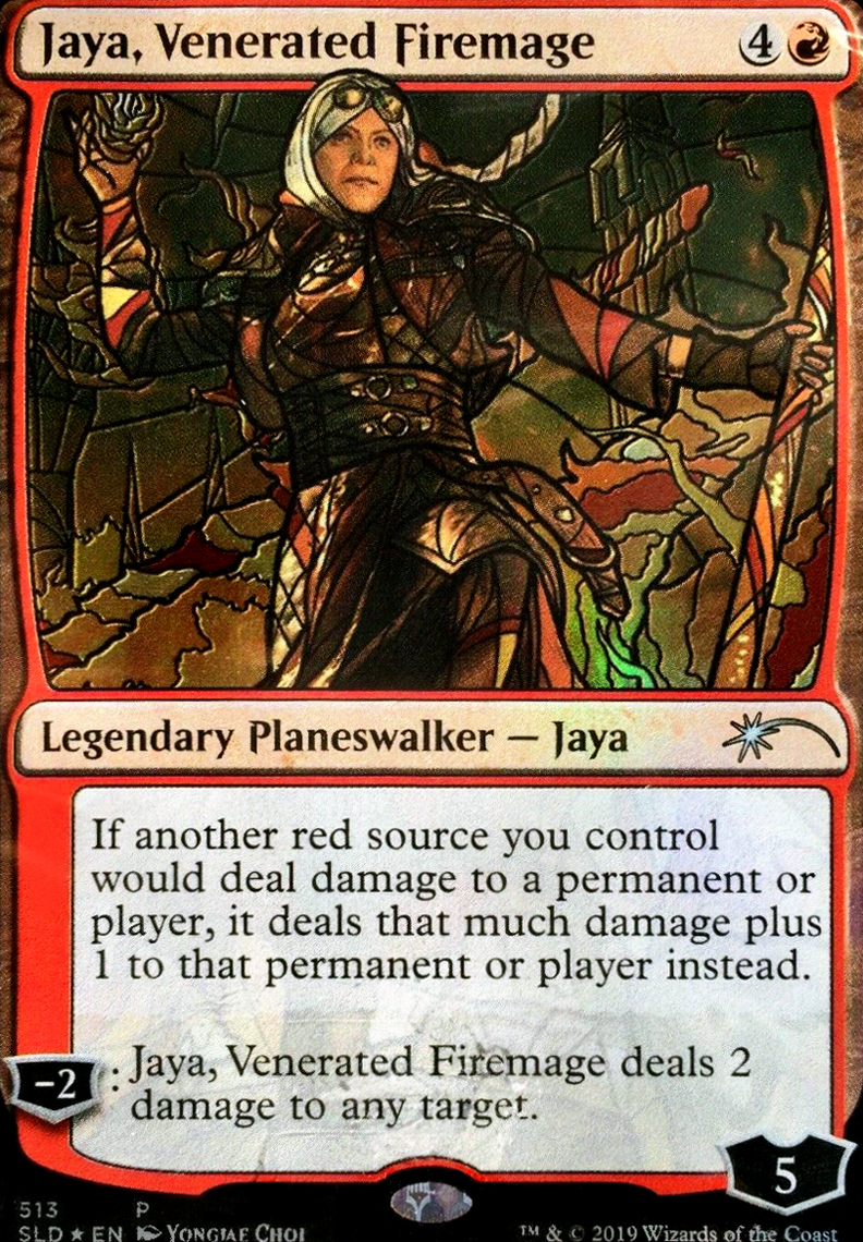 Featured card: Jaya, Venerated Firemage