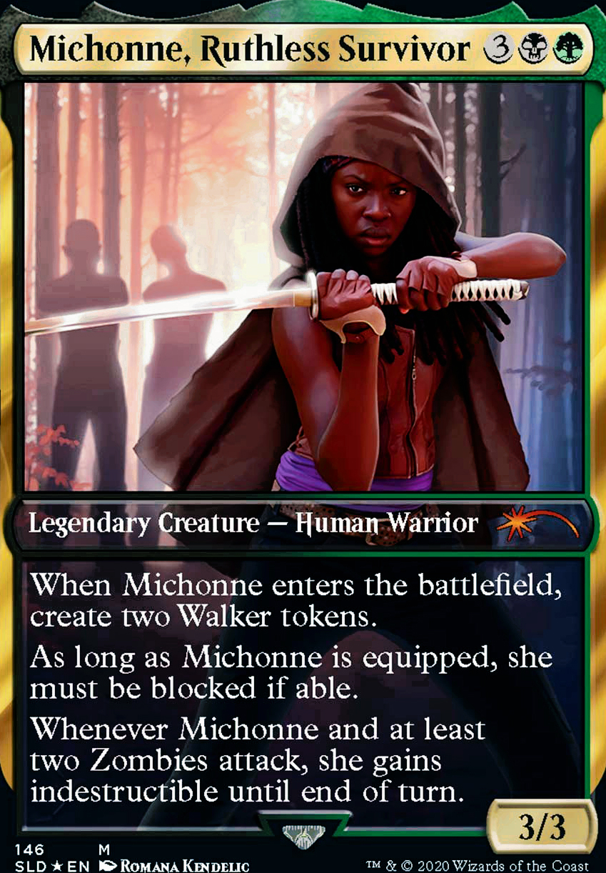 Michonne, Ruthless Survivor feature for Michonne-ary Style