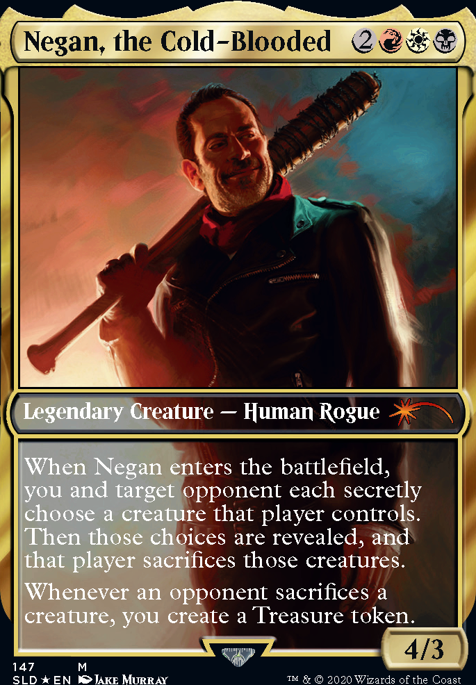 Negan, The Cold-Blooded feature for Mentally Screw With Your Friends [Negan Primer]