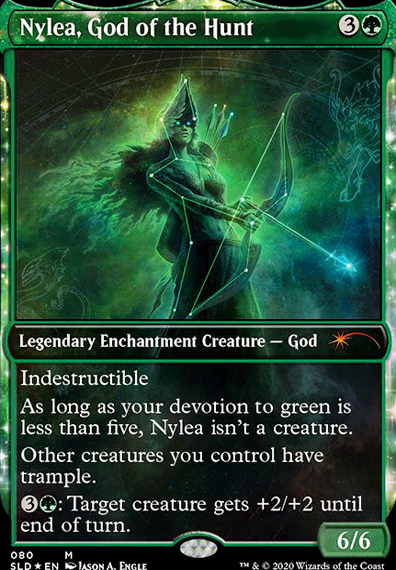 Nylea, God of the Hunt feature for Tramplin' Green