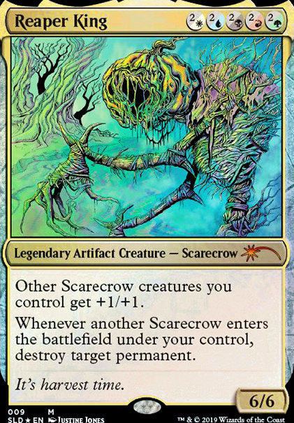 Reaper King feature for Scarecrows (Tribal with help)