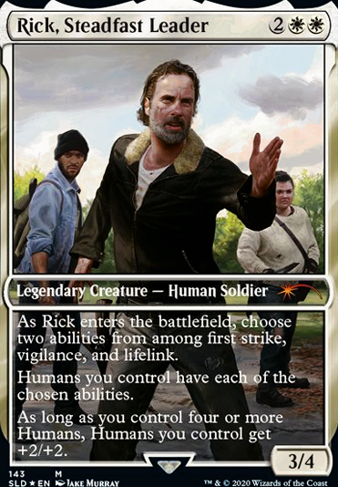 Featured card: Rick, Steadfast Leader