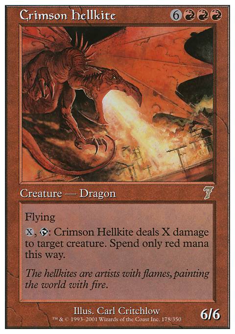 Featured card: Crimson Hellkite