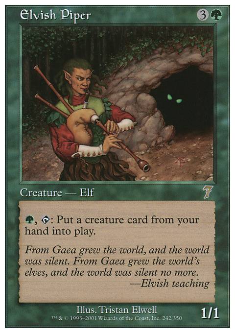 Featured card: Elvish Piper