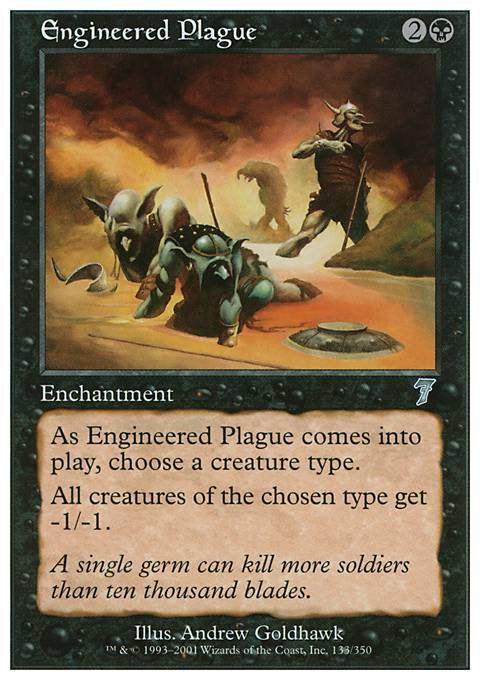 Featured card: Engineered Plague