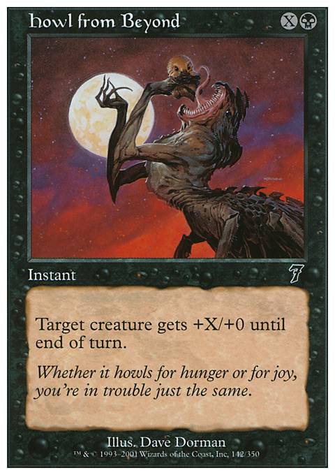 Featured card: Howl from Beyond