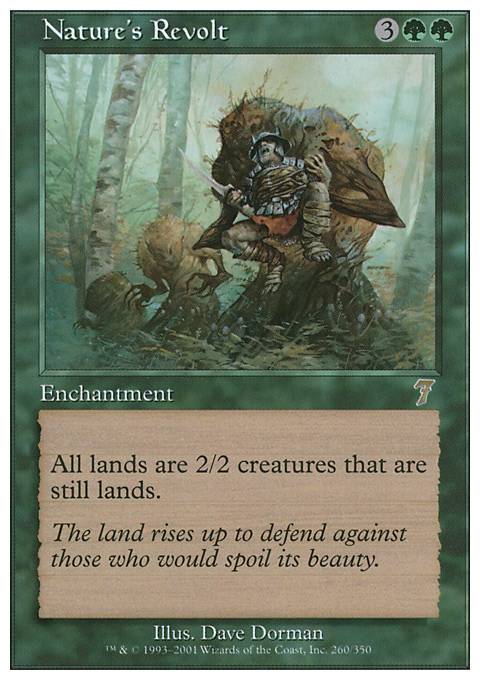 Featured card: Nature's Revolt