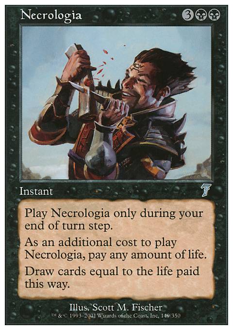 Featured card: Necrologia