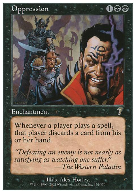 Featured card: Oppression