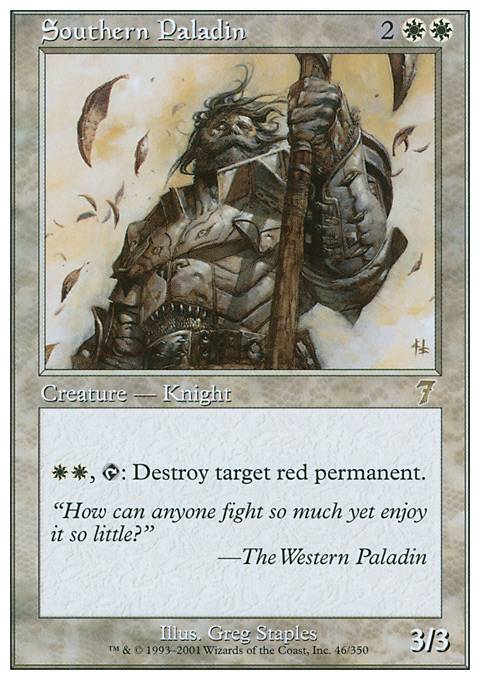 Featured card: Southern Paladin