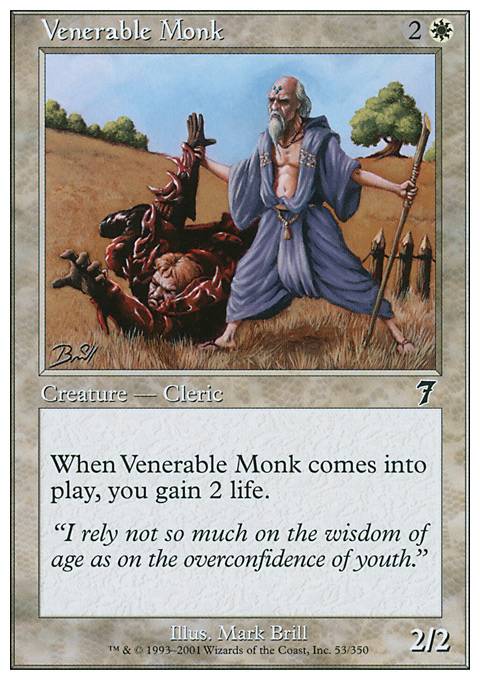 Featured card: Venerable Monk