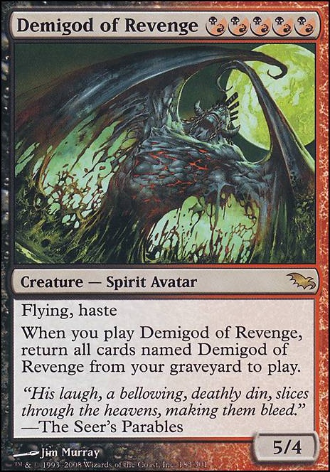 Demigod of Revenge feature for Dice of Fate: 01-03: Black Devotion