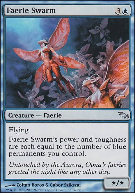 Faerie Swarm feature for Mischievious Faeries