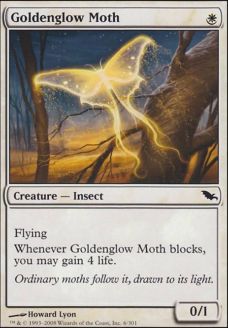 Featured card: Goldenglow Moth