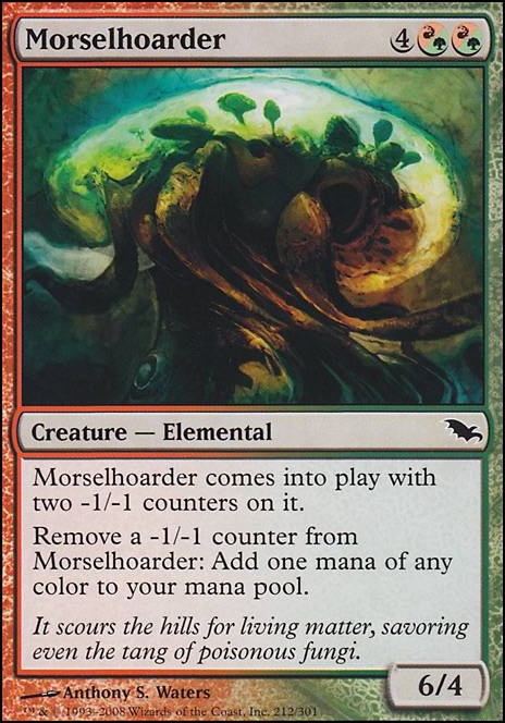 Morselhoarder feature for Delicious Morsels (Pauper)