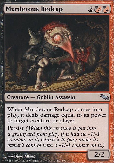 Featured card: Murderous Redcap