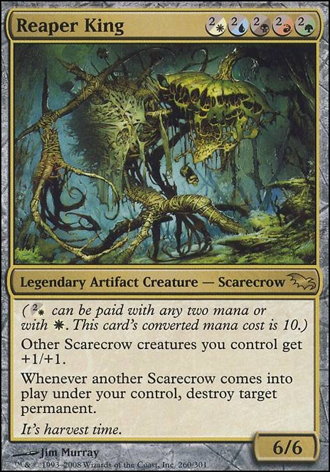 Reaper King feature for scarecrow