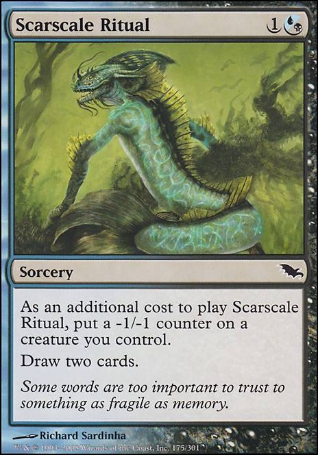 Featured card: Scarscale Ritual