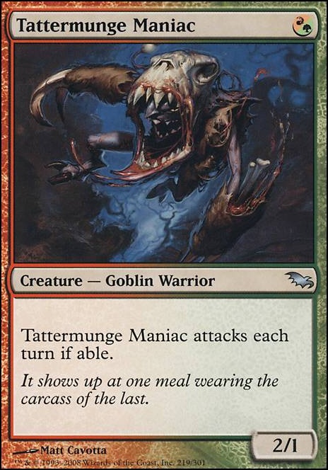 Featured card: Tattermunge Maniac