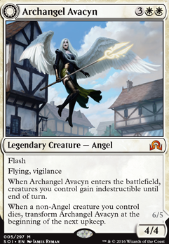 Archangel Avacyn feature for Cast a Shadow [Frontier]
