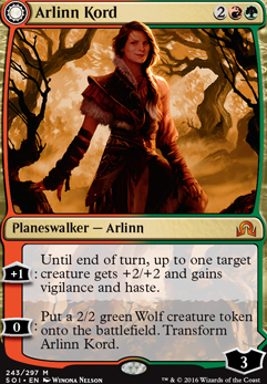 Arlinn Kord feature for Call the Pack (SOI Prerelease 3-1)