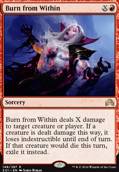 Featured card: Burn from Within
