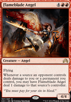 Featured card: Flameblade Angel