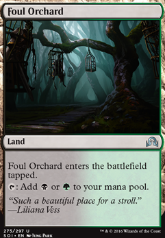 Featured card: Foul Orchard