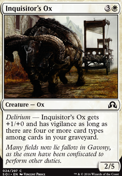 Featured card: Inquisitor's Ox