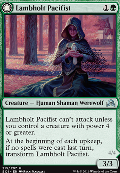 Lambholt Pacifist feature for The Battle of Evermore (Bant Humans)