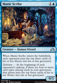 Featured card: Manic Scribe